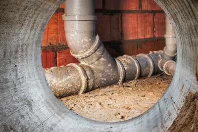 sewer line