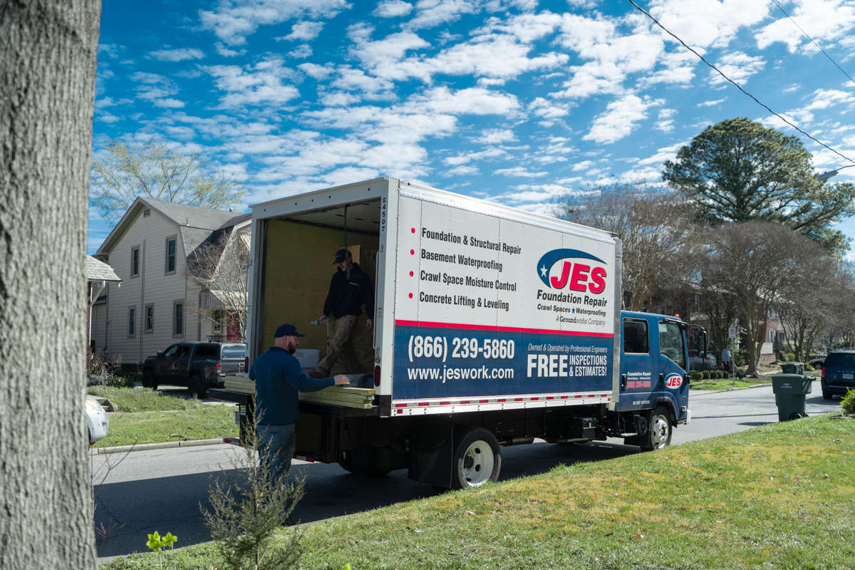 JES work truck
