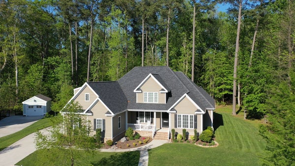 house surrounded by trees