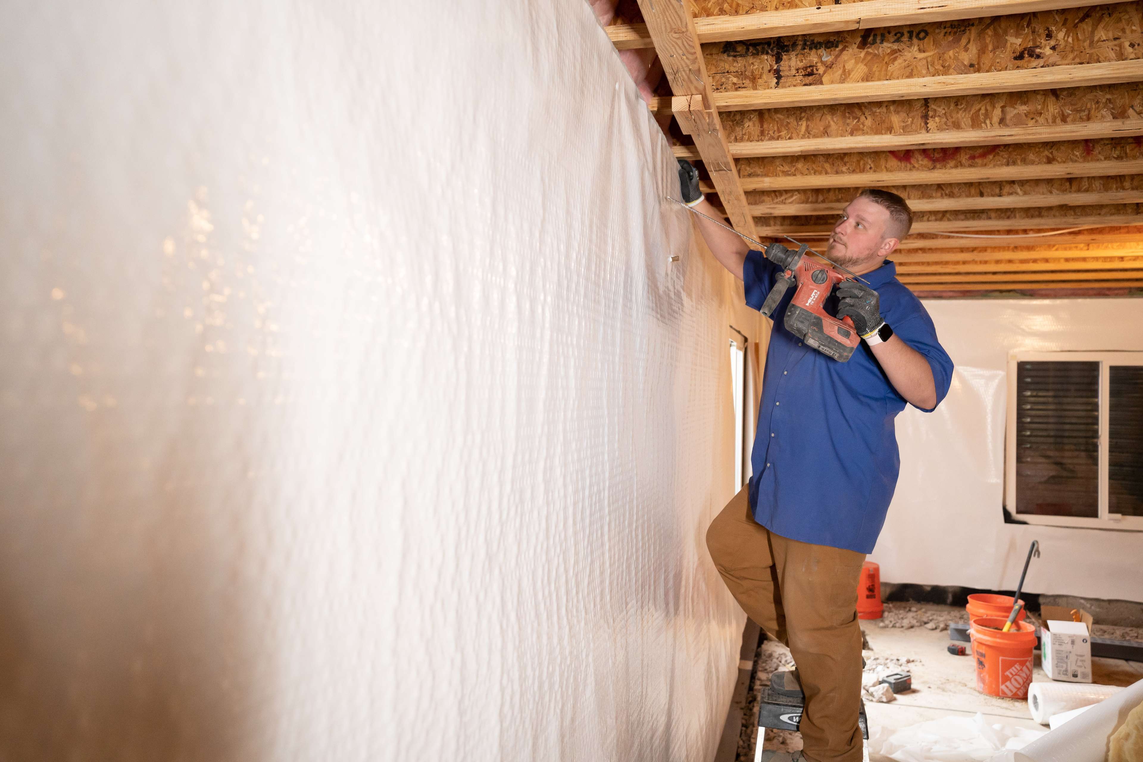 <p>Controls Basement Moisture</p>