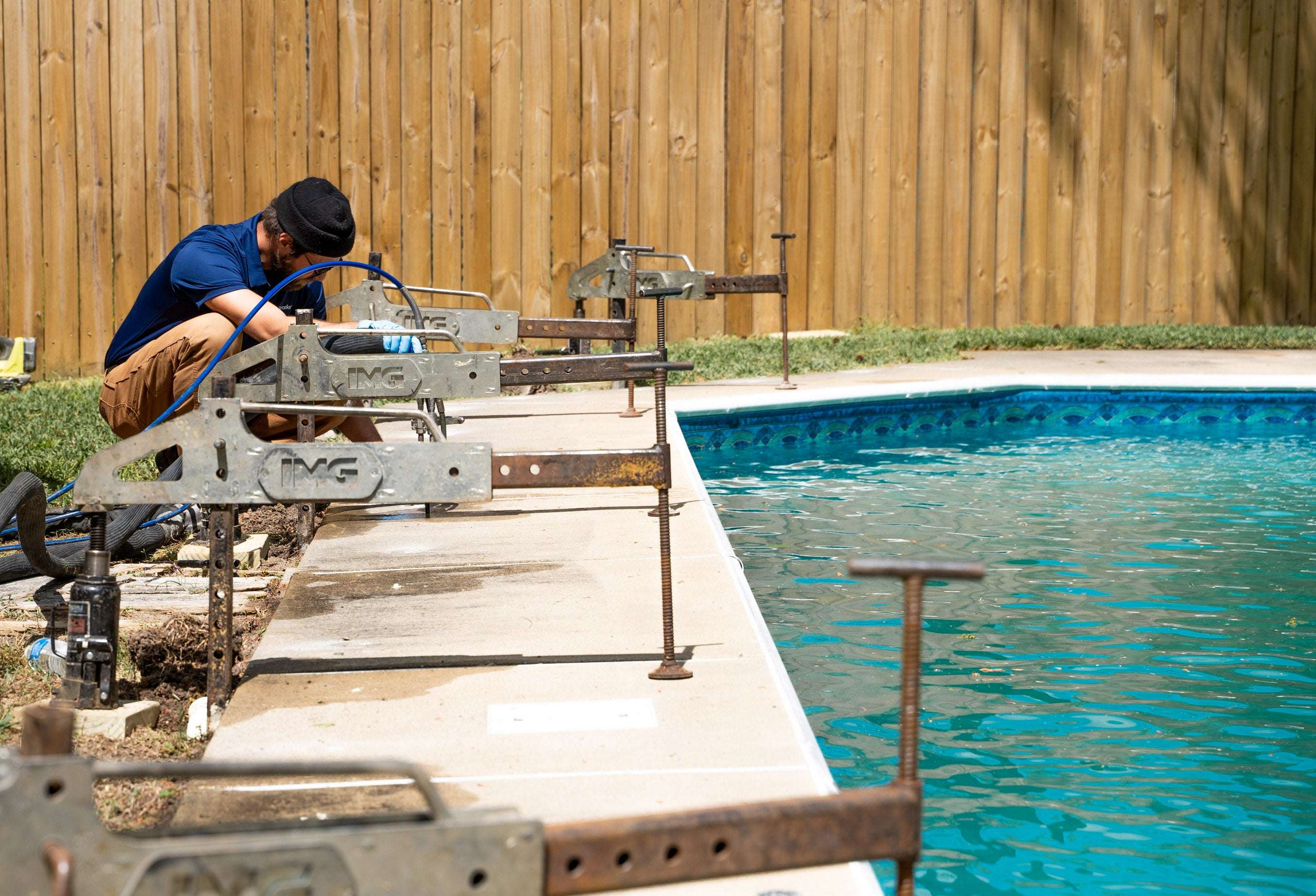 pool deck repair