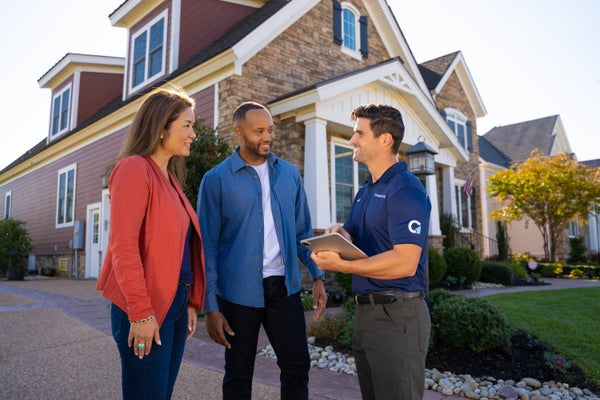 Groundworks inspector and homeowners house