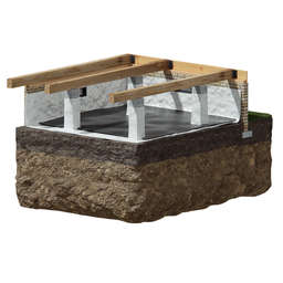 Crawl Space Drainage Matting