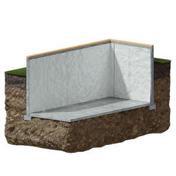 WallSeal™ Basement Wall Vapor Barrier