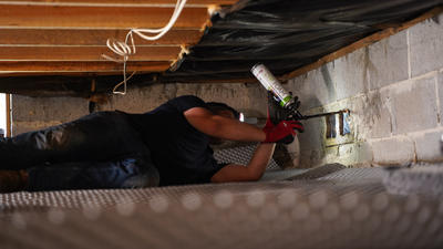 Crawl Space Flood Vent Installation l Raleigh & Winston-Salem