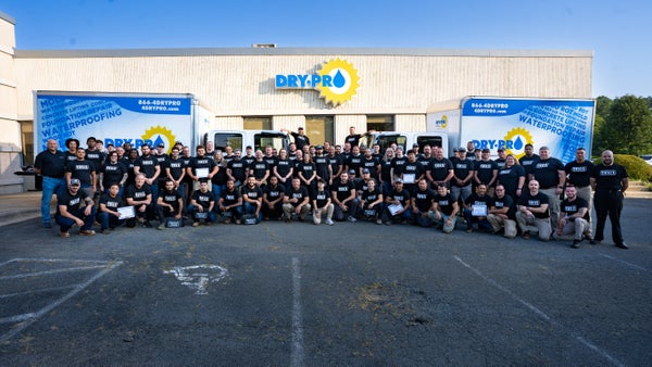 Dry Pro Foundation and Crawlspace Specialists certified inspectors and foundation repair crew
