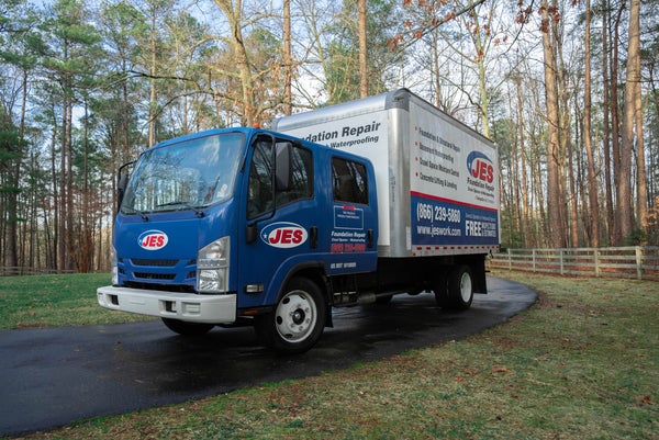JES Foundation Repair work truck