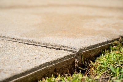 sidewalk in need of repair