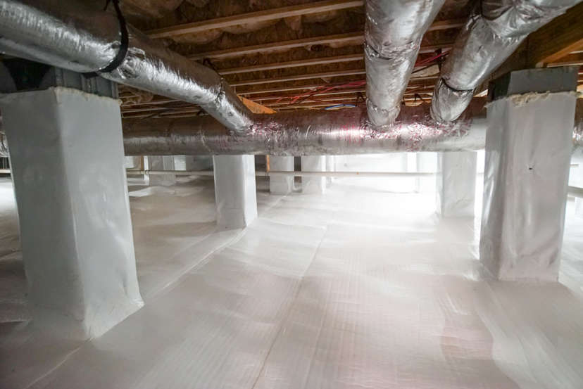 encapsulated crawl space