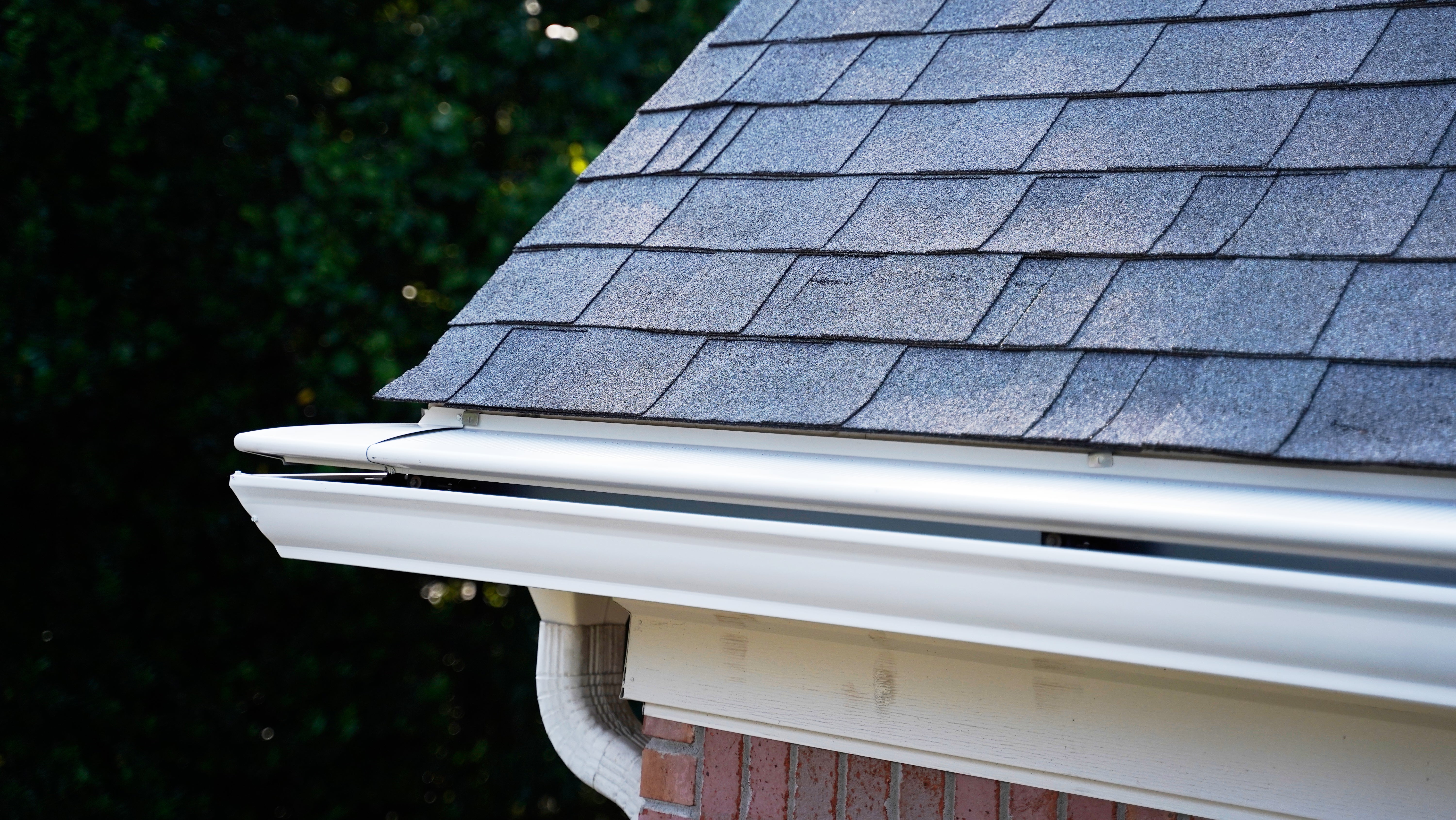 gutter on house