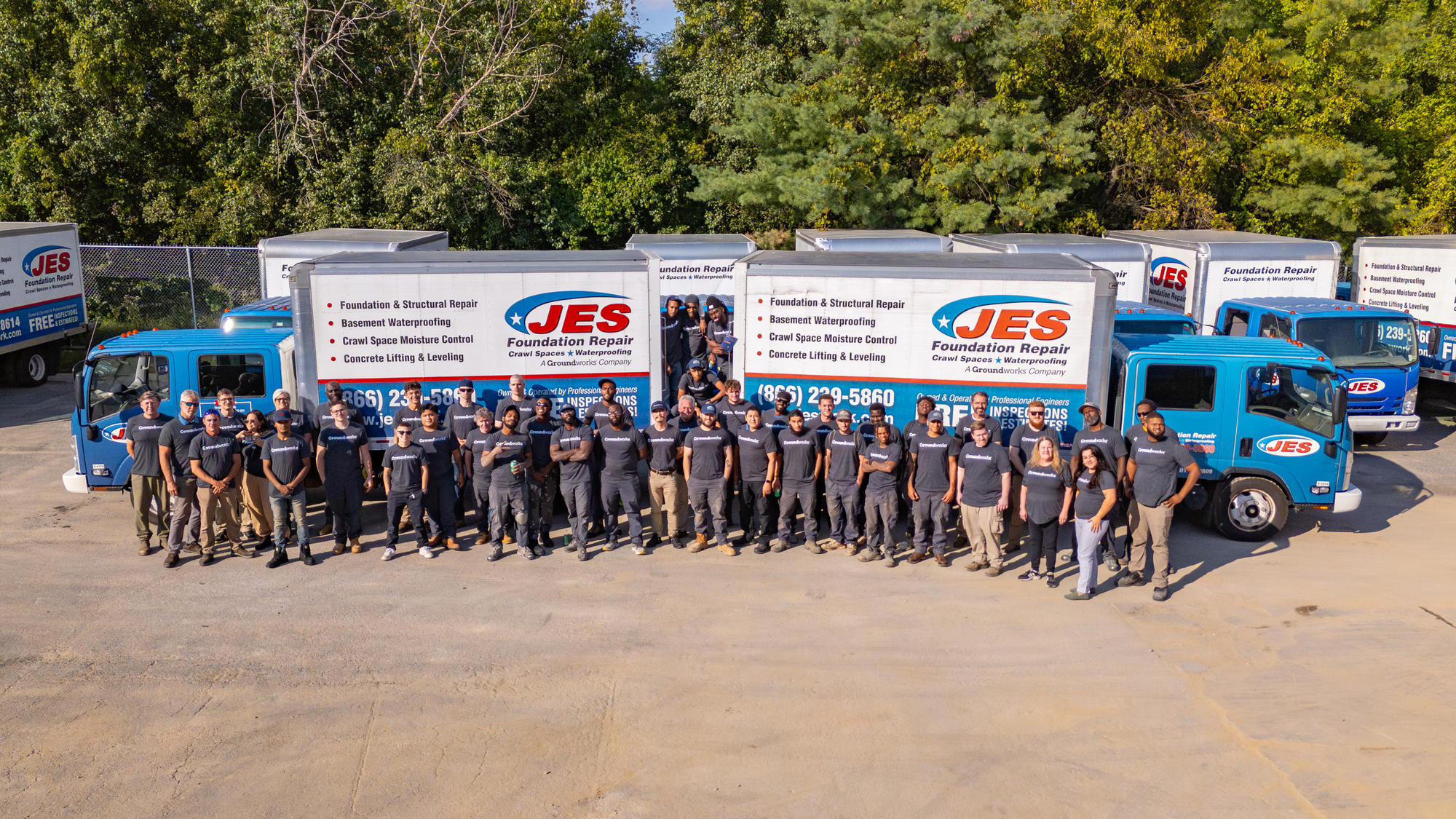 JES Baltimore Group shot at boot tour