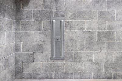 SettleStop™ Wall Anchors installed along a bowing wall