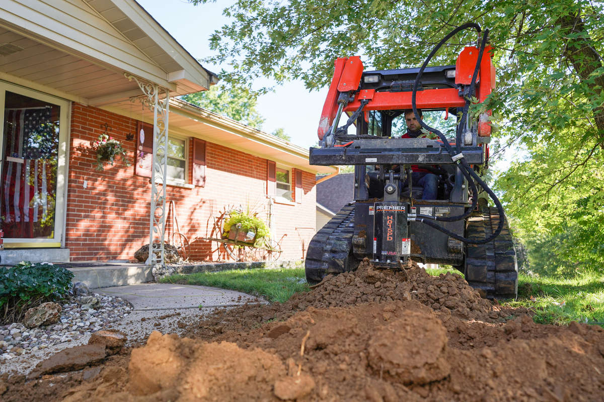 yard grading
