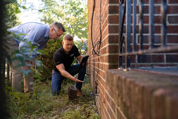 JES Foundation Repair and homeowner concrete slab foundation inspection