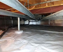 Crawlspace encapsulation and intellijacks.