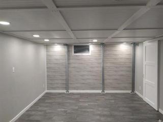 Basement finished after intellibrace installation graphic.