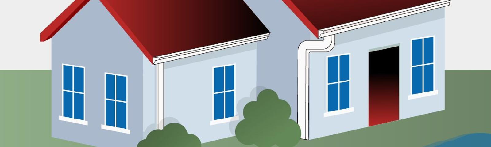 calculating gutters drainage illustrated featured image