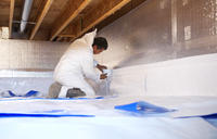 Crawl space encapsulation