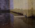 Flooded Basement Interior floor.