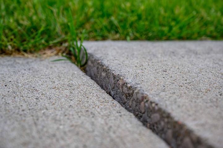 Sinking and uneven concrete