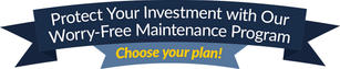Service Maintenance: choose your plan graphic.