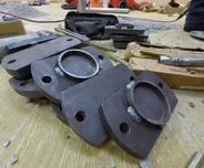 Slab pier equipment.