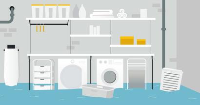 US cities with worst flooded basements Illustrated Featured Image