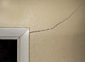 drywall crack