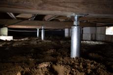IntelliJacks in the crawlspace.