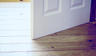 Interior door sticking to floor.