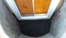 Egress Window looking down into the well