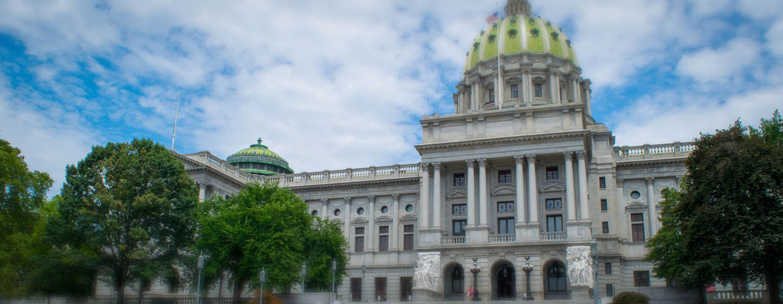 Capitol type building in Harrisburg, Pennsylvania