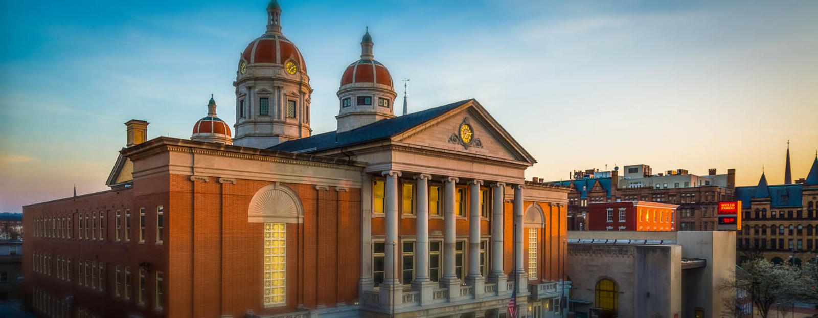 Capitol type building in York, Pennsylvania