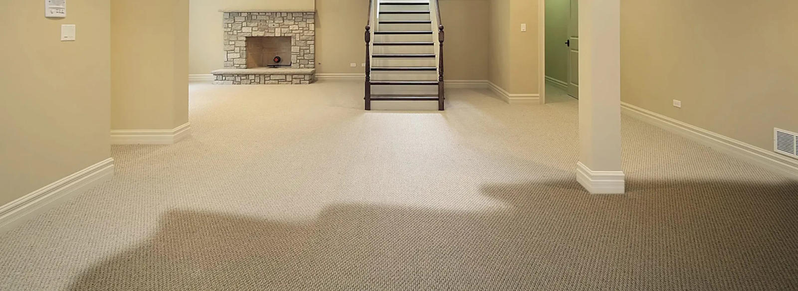 Wet carpet in basement