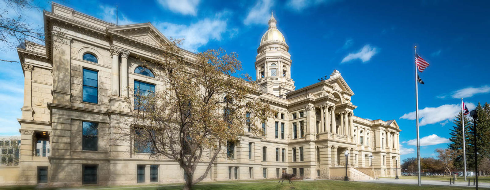Capitol type building in Cheyenne, Wyoming