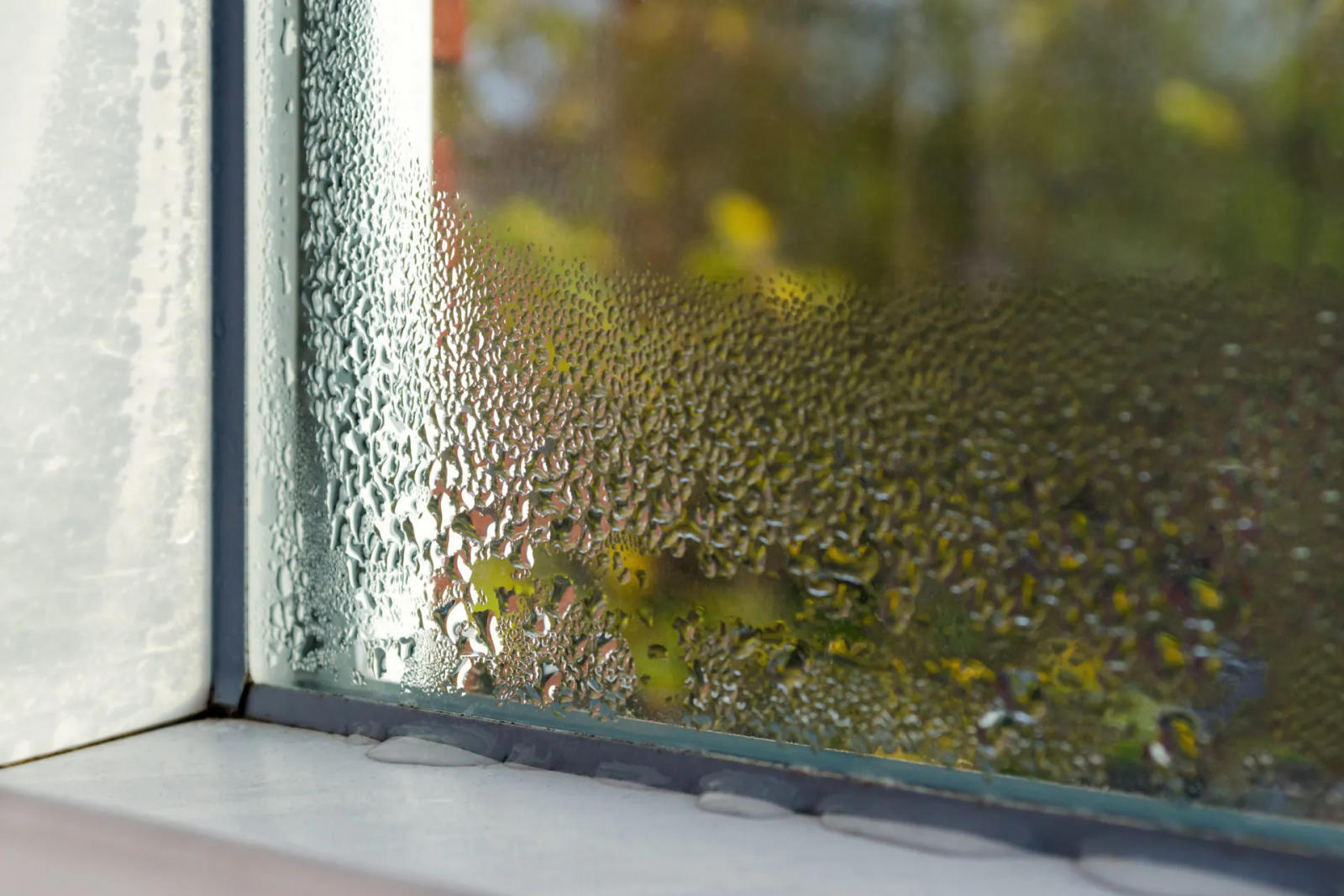 Condensation on basement windows