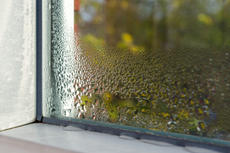 Condensation on basement windows