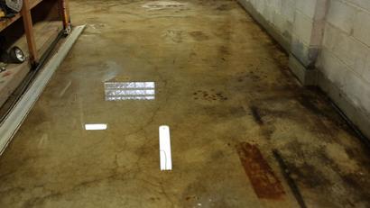 Flooded basement