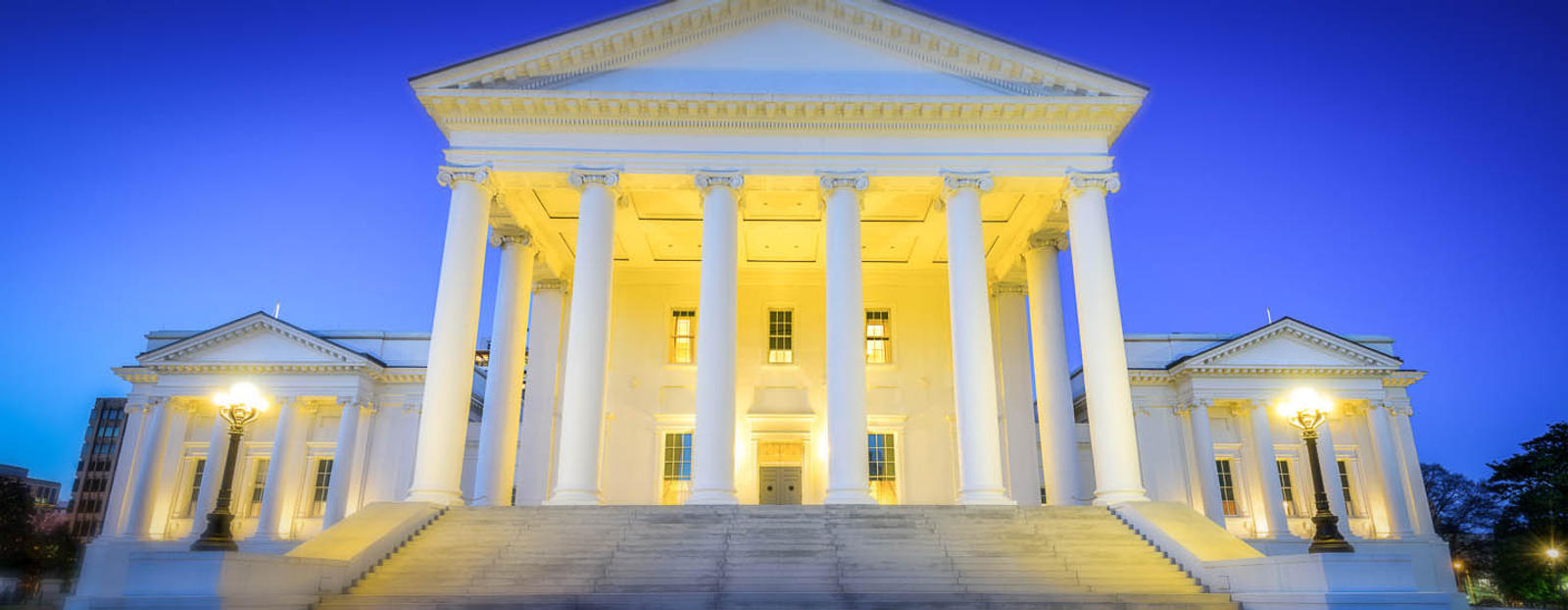 Stately building in Richmond Virginia