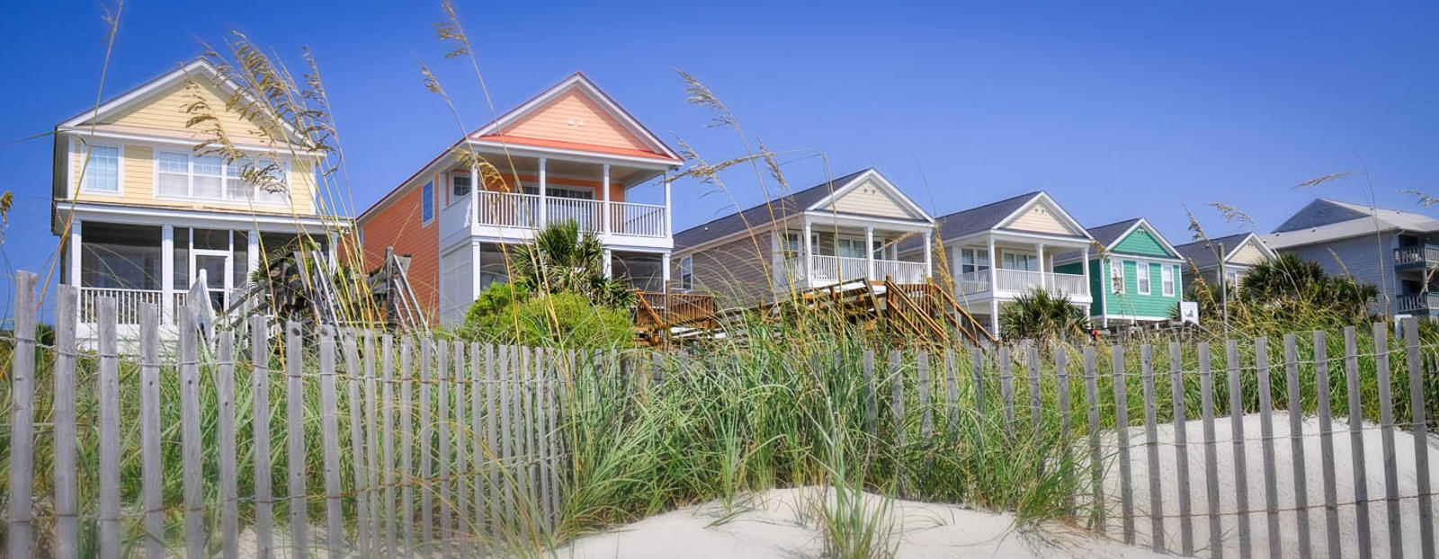 Beach houses in Myrtle Beach