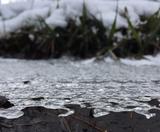 melting snow