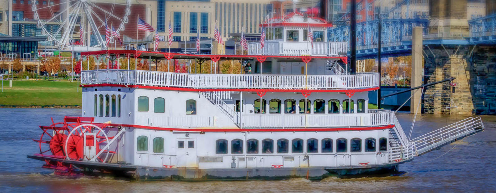 Riverboat in Cincinnati, Ohio