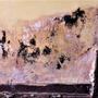 Yellow wall with large black mold patches and peeling paint near the floor and a partially exposed corner.