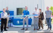 Ribbon cutting at Complete Basement Systems