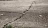 Crack in driveway