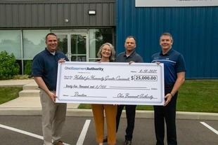 Habitat for Humanity Check presentation at OBA