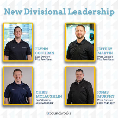 Divisional Leaderships' headshot and titles.