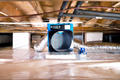 Dehumidifier in healthy crawl space