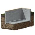 Interior Drainage 3D illustration.
