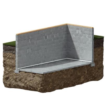 Interior Drainage 3D illustration.